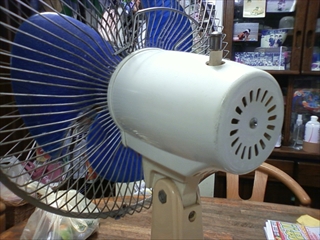 ナショナル　扇風機 35年前の扇風機 （ ナショナル ）: ジムニー JA11 メンテ